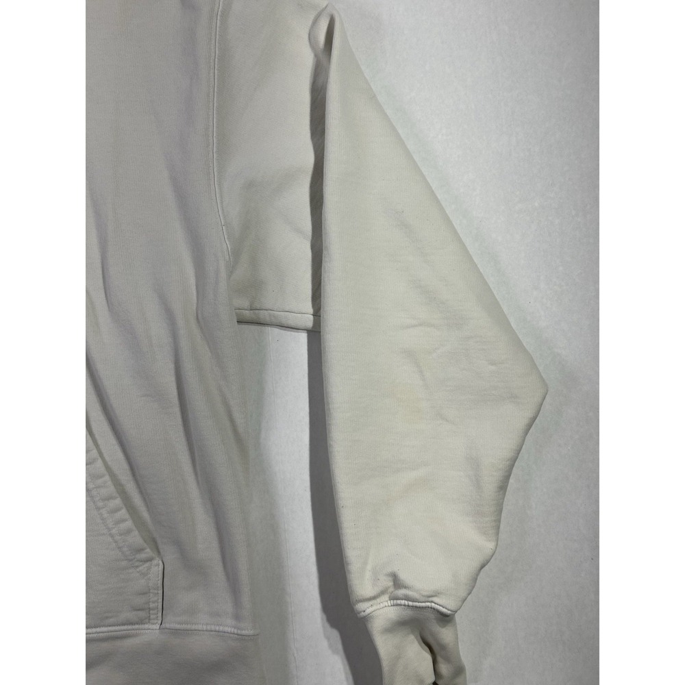 Ton Nuit Say No To Drugs Hoodie M Beige Rhinestone Graphic Stars Distressed - Picture 5 of 7
